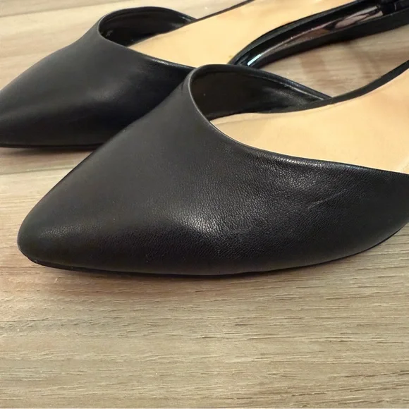 Bleecker & Bond| EUC Women’s Black Ankle Strap Ballet Flats in Size 7 - Picture 8 of 12